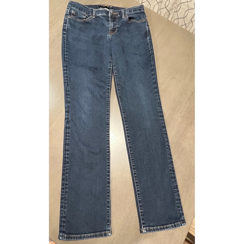 Lucky Brand Sweet N Straight Jeans Dark Wash Denim Size 6 28 Regular Womens